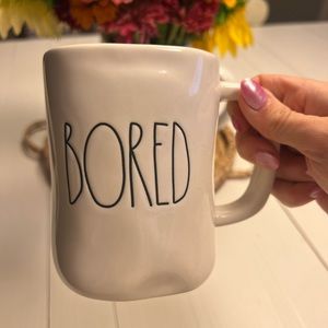 Rae Dunn Bored mug